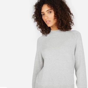 Everlane Cotton Mockneck Crop